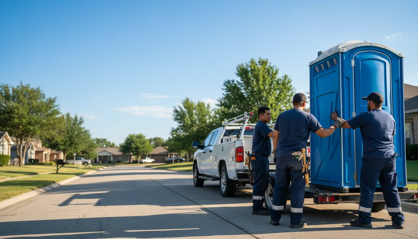 Portable Toilet Rental in Briscoe, TX near me